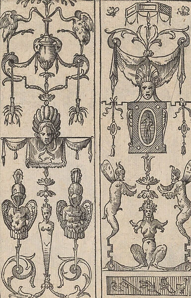 Needlework designs, 1567. Creator: Unknown