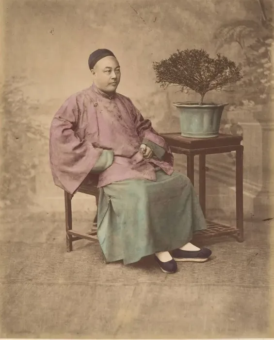 Framed Print : Negociant, 1870s. Creator: Baron Raimund von Stillfried Framed Print : Negociant, 1870s. Creator: Baron Raimund von Stillfried