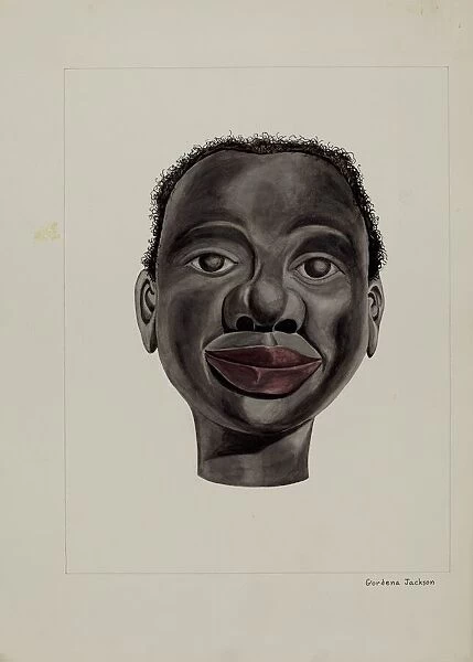 Negro Minstrel, c. 1937. Creator: Gordena Jackson