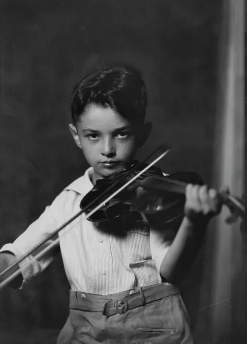 Framed Print : Neighborhood Music School pupil, 1925 Aug. 11. Creator: Arnold Genthe Framed Print : Neighborhood Music School pupil, 1925 Aug. 11. Creator: Arnold Genthe