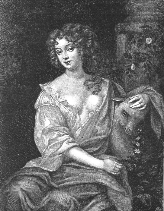 Framed Print : Nell Gwynne, after Sir Peter Lely, 1891. Creator: Unknown Framed Print : Nell Gwynne, after Sir Peter Lely, 1891. Creator: Unknown