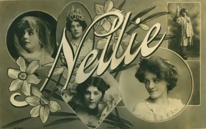 Framed Print : Nellie, postcard of Edwardian actress Nellie Stewart Framed Print : Nellie, postcard of Edwardian actress Nellie Stewart