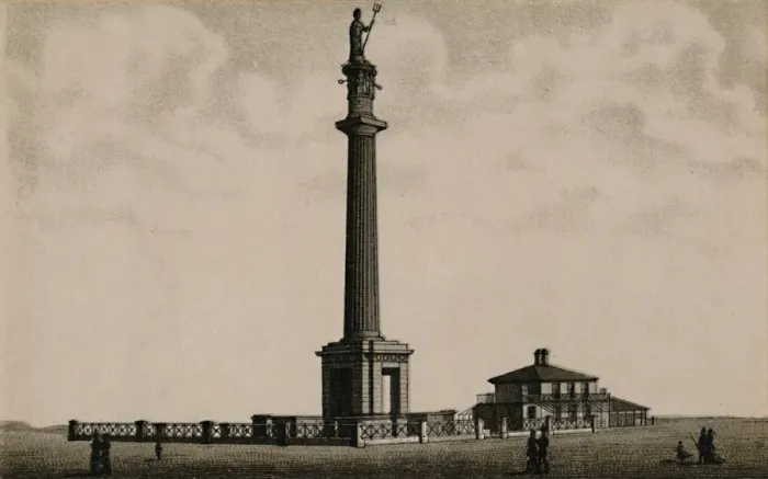 Framed Print : Nelsons Pillar, c1880. Creator: Unknown Framed Print : Nelsons Pillar, c1880. Creator: Unknown