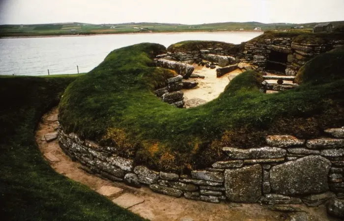 Framed Print : Neolithic Village of Skara Brae, Orkney, Scotland, 20th century Framed Print : Neolithic Village of Skara Brae, Orkney, Scotland, 20th century
