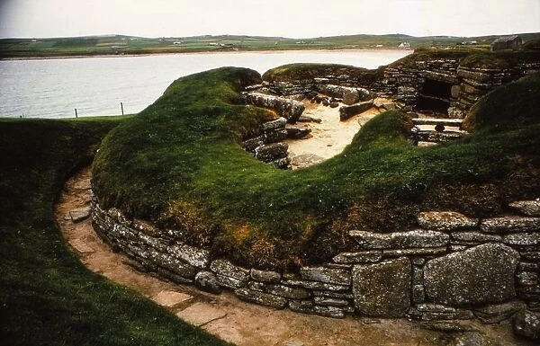 Neolithic Village of Skara Brae, Orkney, Scotland, 20th century