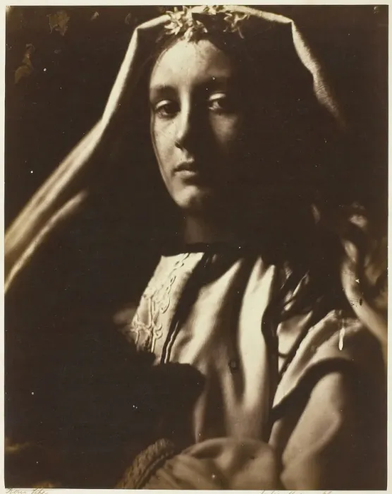 Framed Print : The Neopolitan, 1864 / 65. Creator: Julia Margaret Cameron Framed Print : The Neopolitan, 1864 / 65. Creator: Julia Margaret Cameron
