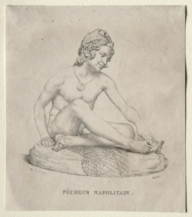 Framed Print : Neopolitan Fisherman, 1835. Creator: Francois Rude (French, 1784-1855) Framed Print : Neopolitan Fisherman, 1835. Creator: Francois Rude (French, 1784-1855)