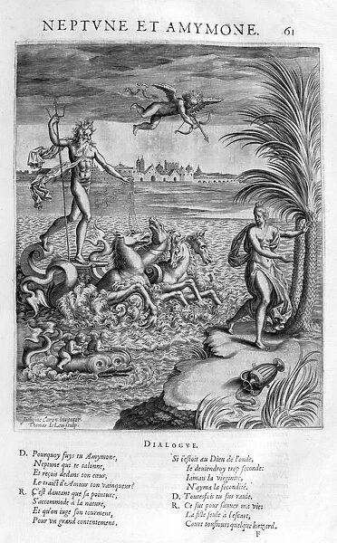 Neptune and Amymone, 1615. Artist: Leonard Gaultier