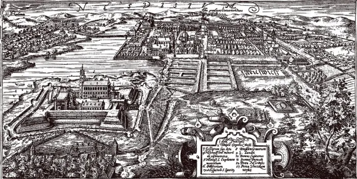 Framed Print : Nesvizh, 1604. Artist: Makowski, Tomasz (c. 1575-c. 1630) Framed Print : Nesvizh, 1604. Artist: Makowski, Tomasz (c. 1575-c. 1630)
