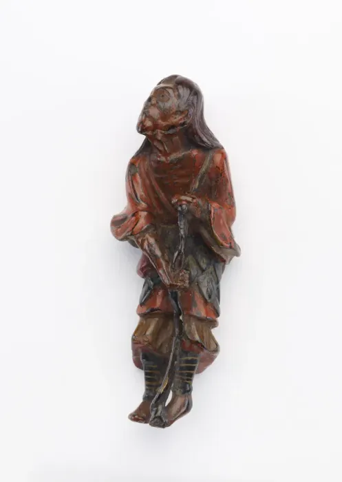 Framed Print : Netsuke: the Rishi Tekkai, Edo period, 18th century. Creator: Shuzan Framed Print : Netsuke: the Rishi Tekkai, Edo period, 18th century. Creator: Shuzan