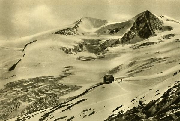 The Neue Prager Hütte, GroBvenediger mountain, Tyrol, Austria, c1935. Creator: Unknown