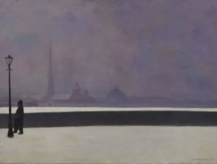 Framed Print : The Neva River, light mist, 1913 Framed Print : The Neva River, light mist, 1913