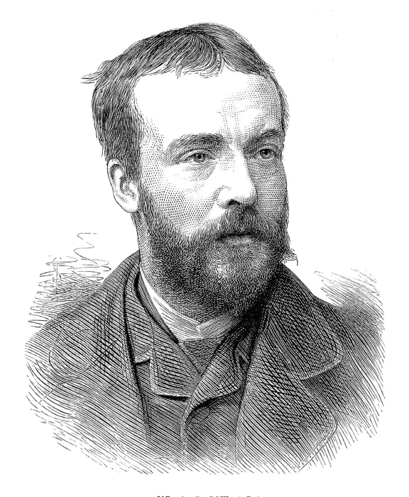Framed Print : New Associate of the Royal Academy: Mr. A. C. Gow, A.R.A. 1881. Creator: Unknown Framed Print : New Associate of the Royal Academy: Mr. A. C. Gow, A.R.A. 1881. Creator: Unknown