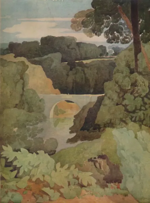 Framed Print : New Bridge, Durham, 1923. Artist: John Sell Cotman Framed Print : New Bridge, Durham, 1923. Artist: John Sell Cotman