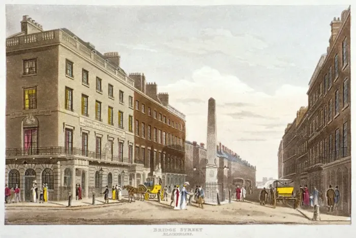 Framed Print : New Bridge Street, City of London, 1812 Framed Print : New Bridge Street, City of London, 1812