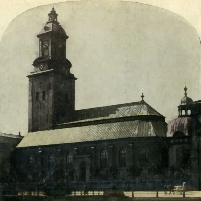 Framed Print : New Church, Bergen, Norway, c1900. Creator: Unknown Framed Print : New Church, Bergen, Norway, c1900. Creator: Unknown