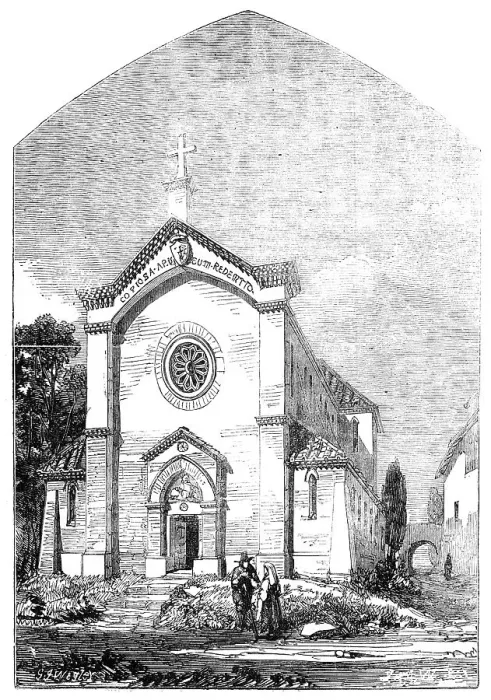 Framed Print : New Church of Il Santissimo Redentore, at Rome, (exterior), 1856. Creator: J. & A.W.. New Church of Il Santissimo Redentore, at Rome, (exterior), 1856. Creator: J. & A.W Framed Print : New Church of Il Santissimo Redentore, at Rome, (exterior), 1856. Creator: J. & A.W.. New Church of Il Santissimo Redentore, at Rome, (exterior), 1856. Creator: J. & A.W