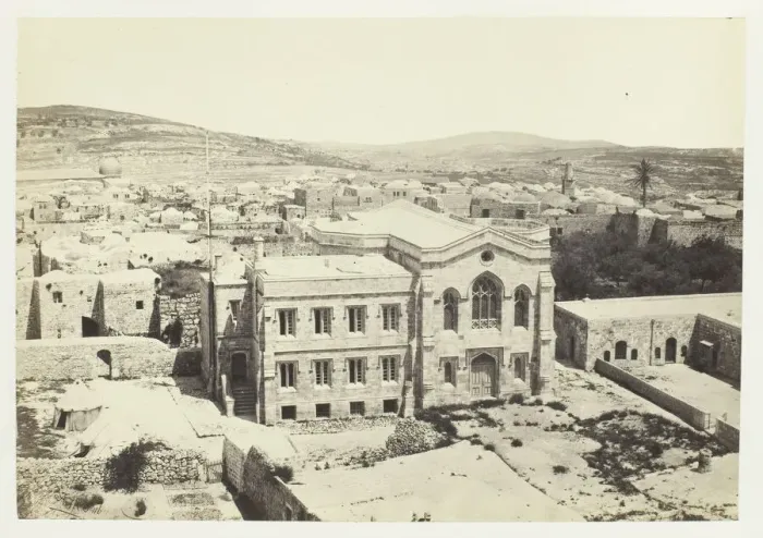 Framed Print : The New English Church from the Tower of Hippicus, Jerusalem, 1857 Framed Print : The New English Church from the Tower of Hippicus, Jerusalem, 1857