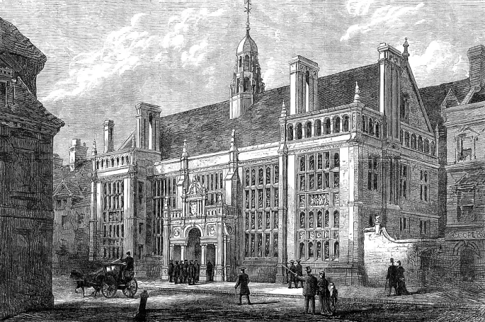 Framed Print : New Examination Schools, Oxford, 1881. Creator: Unknown Framed Print : New Examination Schools, Oxford, 1881. Creator: Unknown