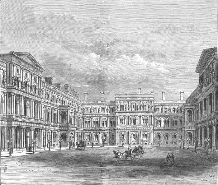 Framed Print : The new Foreign Office, 1897 Framed Print : The new Foreign Office, 1897