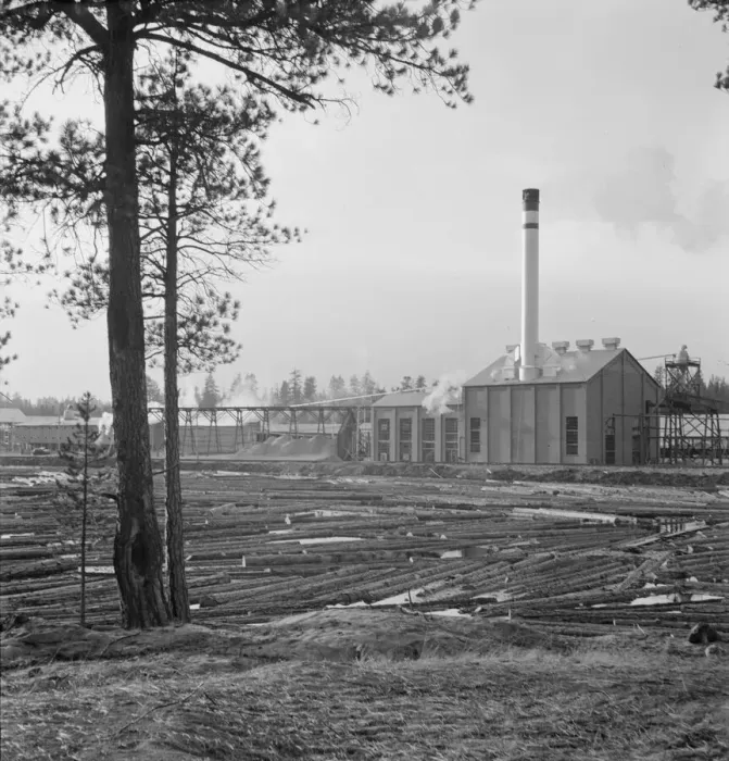 Framed Print : The new Gilchrist mill, open a week - lumber mill, Gilchrist, Oregon, 1939. Creator: Dorothea Lange Framed Print : The new Gilchrist mill, open a week - lumber mill, Gilchrist, Oregon, 1939. Creator: Dorothea Lange