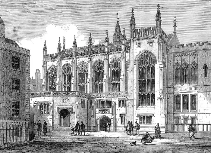 Framed Print : The New Hall of the Inner Temple, 1870. Creator: Unknown Framed Print : The New Hall of the Inner Temple, 1870. Creator: Unknown