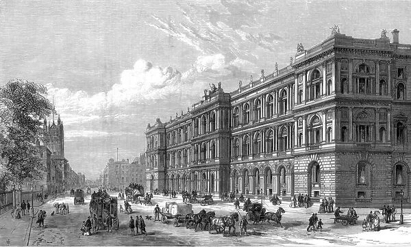 The new Home and Colonial offices, Parliament Street, Westminster, London, 1875