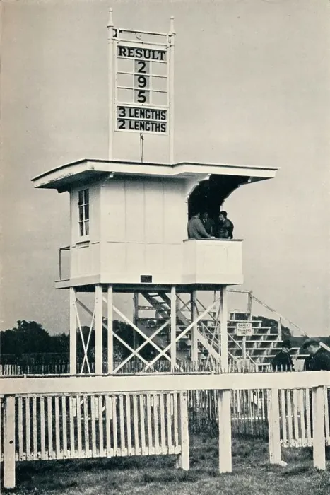 Framed Print : The New Judges Box, Kempton Park, c1940 Framed Print : The New Judges Box, Kempton Park, c1940