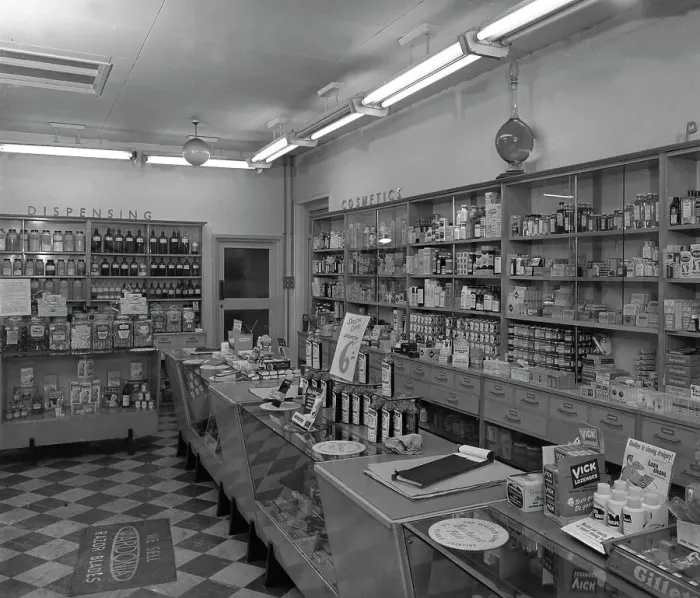 Framed Print : New Lodge Road Co-op self service supermarket, Barnsley, South Yorkshire, 1957. Artist Framed Print : New Lodge Road Co-op self service supermarket, Barnsley, South Yorkshire, 1957. Artist