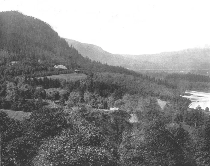 Framed Print : New Mar Lodge, Braemar, Scotland, 1894. Creator: Unknown Framed Print : New Mar Lodge, Braemar, Scotland, 1894. Creator: Unknown