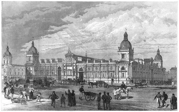 The new Metropolitan Poultry Market, Smithfield, London, 1875