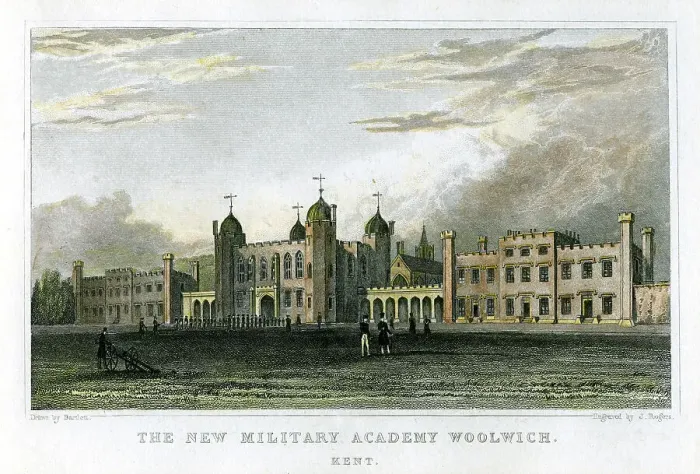Framed Print : The New Military Academy Woolwich, Kent, c1829. Artist: J Rogers Framed Print : The New Military Academy Woolwich, Kent, c1829. Artist: J Rogers