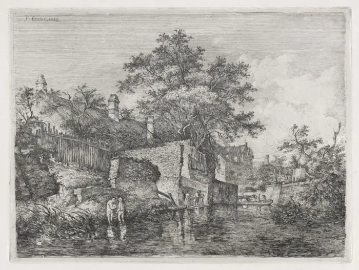 Framed Print : Front of the New Mills, 1813. Creator: John Crome (British, 1768-1821) Framed Print : Front of the New Mills, 1813. Creator: John Crome (British, 1768-1821)