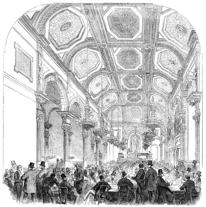 Framed Print : New Music-Hall, Evan's Hotel, Covent-Garden, 1856. Creator: Unknown Framed Print : New Music-Hall, Evan's Hotel, Covent-Garden, 1856. Creator: Unknown