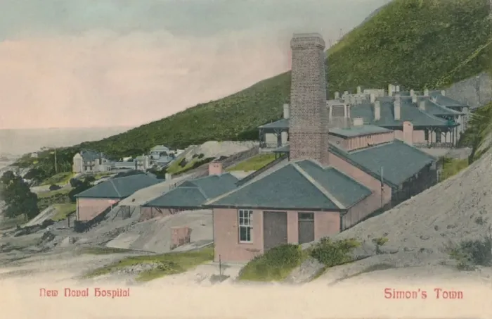 Framed Print : New Naval Hospital - Simons Town, early 20th century. Creator: Unknown Framed Print : New Naval Hospital - Simons Town, early 20th century. Creator: Unknown