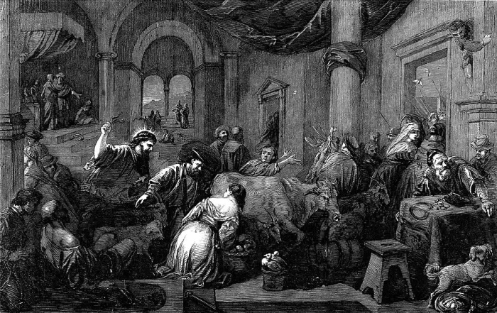 Framed Print : New Pictures in the National Gallery - Christ Driving the Money-Changers out of the Temple - paint Creator: Unknown. New Pictures in the National Gallery - Christ Driving the Money-Changers out of the Temple - paint Creator: Unknown Framed Print : New Pictures in the National Gallery - Christ Driving the Money-Changers out of the Temple - paint Creator: Unknown. New Pictures in the National Gallery - Christ Driving the Money-Changers out of the Temple - paint Creator: Unknown