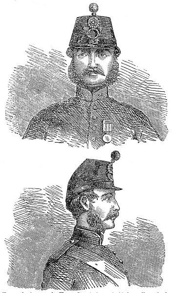 New Shako for the Infantry, 1860. Creator: Unknown