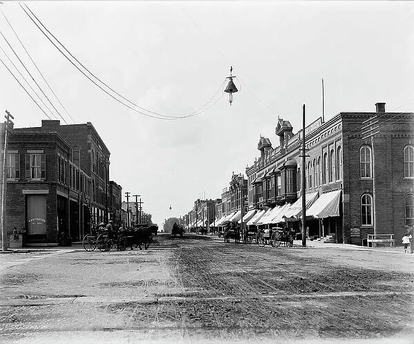 New Ulm, Main Street, between 1880 and 1899. Creator: Unknown