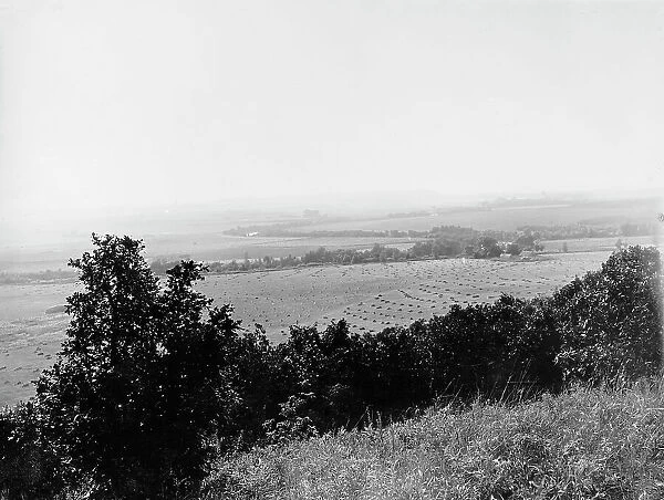 New Ulm, Minn. distant view from the north, between 1880 and 1899. Creator: Unknown
