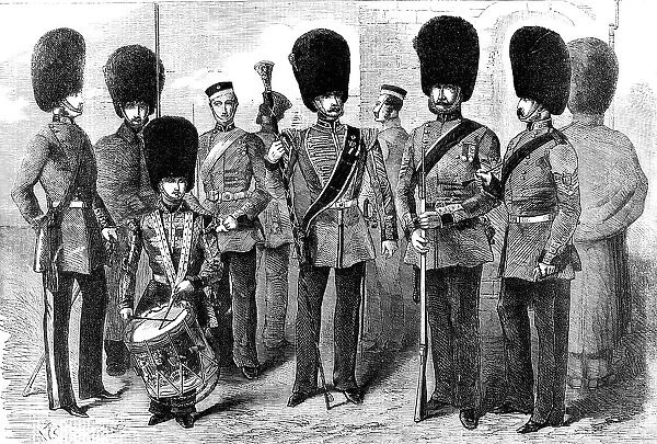 New Uniform of the Coldstream Guards, 1856. Creator: Unknown
