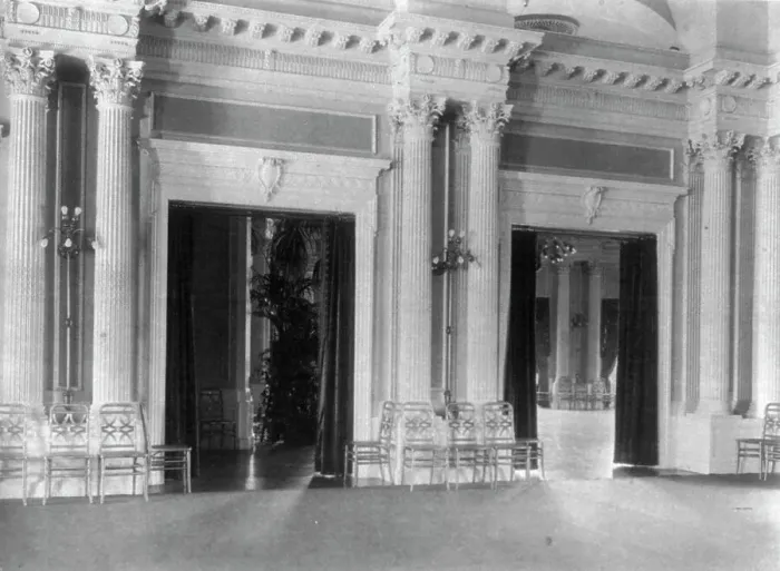 Framed Print : The new Willard, between 1890 and 1950. Creator: Frances Benjamin Johnston Framed Print : The new Willard, between 1890 and 1950. Creator: Frances Benjamin Johnston