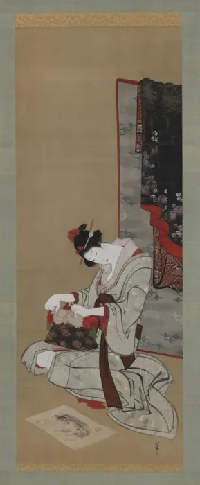 Framed Print : New Year Custom: Wish for a New Years Auspicious Dream, Edo period, ca. 1806-1811 Framed Print : New Year Custom: Wish for a New Years Auspicious Dream, Edo period, ca. 1806-1811