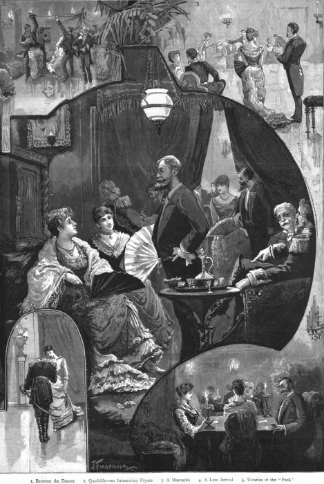 Framed Print : New Years Night in South Russia, 1886. Creator: Joseph Finnemore Framed Print : New Years Night in South Russia, 1886. Creator: Joseph Finnemore
