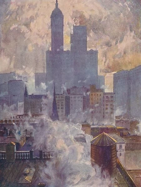 New York, 1916. Artist: Martin Lewis