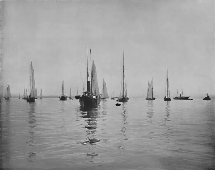 Framed Print : New York Bay, 19th century Framed Print : New York Bay, 19th century