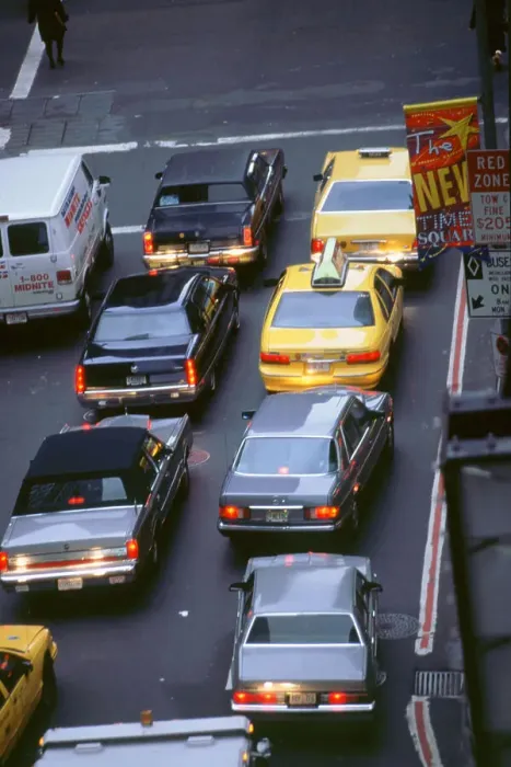 Framed Print : New York City traffic Framed Print : New York City traffic