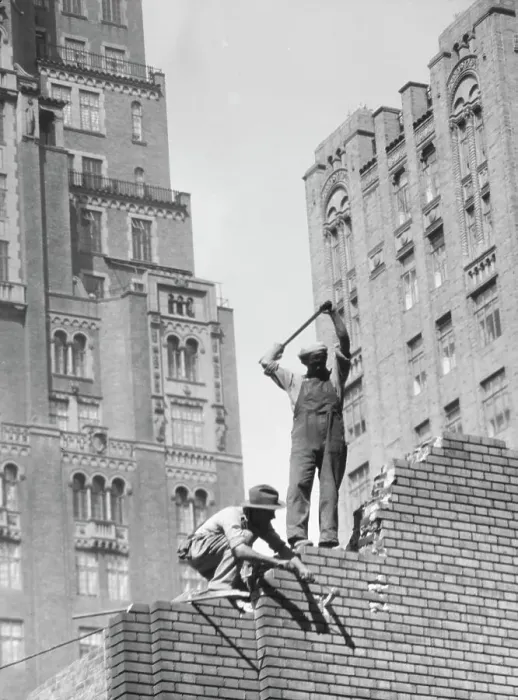 Framed Print : New York City views, between 1927 and 1938. Creator: Arnold Genthe Framed Print : New York City views, between 1927 and 1938. Creator: Arnold Genthe