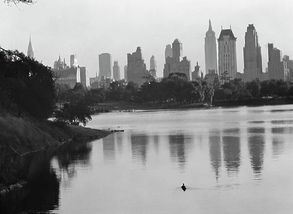 New York City views, Central Park, between 1931 and 1938. Creator: Arnold Genthe
