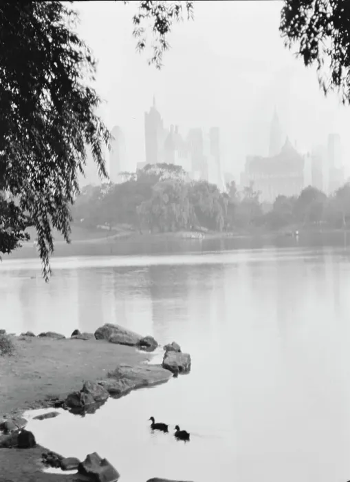 Framed Print : New York City views, Central Park, between 1931 and 1938. Creator: Arnold Genthe Framed Print : New York City views, Central Park, between 1931 and 1938. Creator: Arnold Genthe