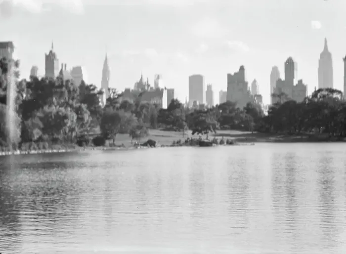 Framed Print : New York City views, Central Park, between 1931 and 1938. Creator: Arnold Genthe Framed Print : New York City views, Central Park, between 1931 and 1938. Creator: Arnold Genthe